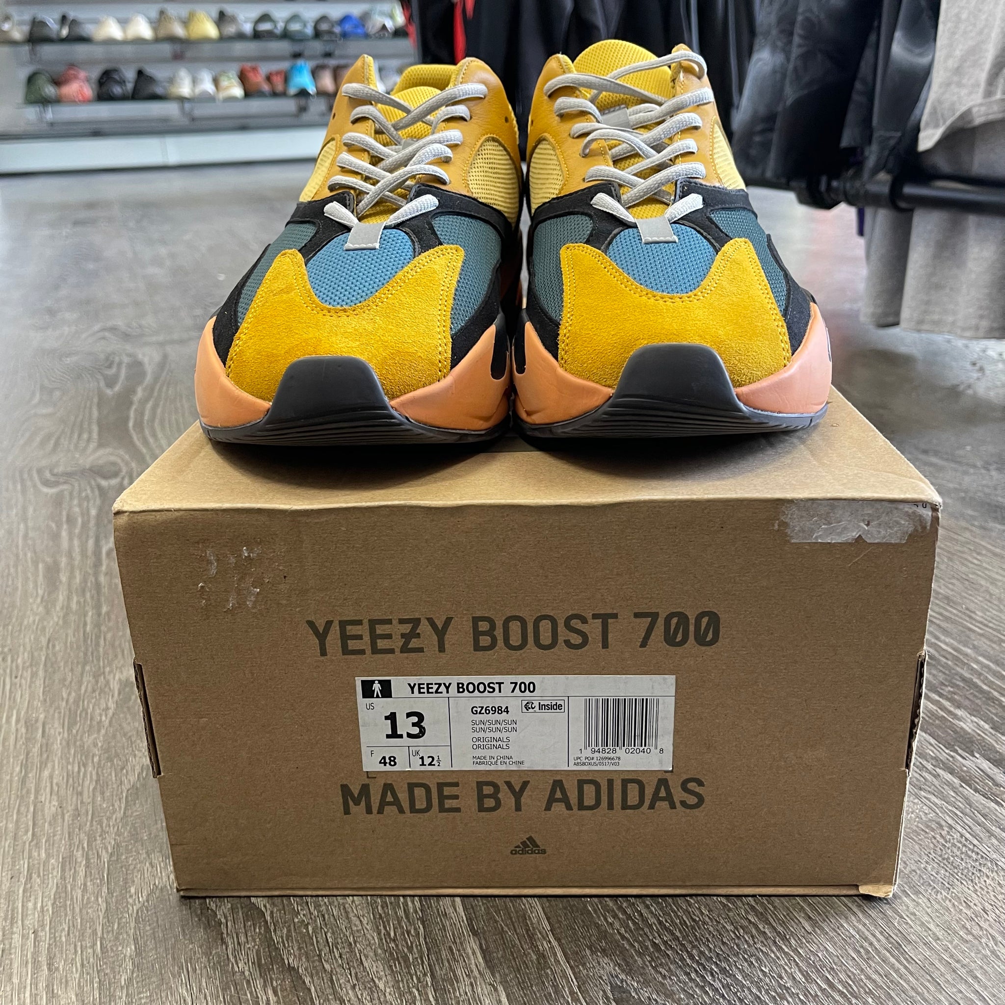 adidas gazelle silver green womens Yeezy Sun 700s Size 13 – My Cuzin Vintage