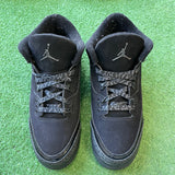 Jordan Black Cat 3s Size 6.5Y