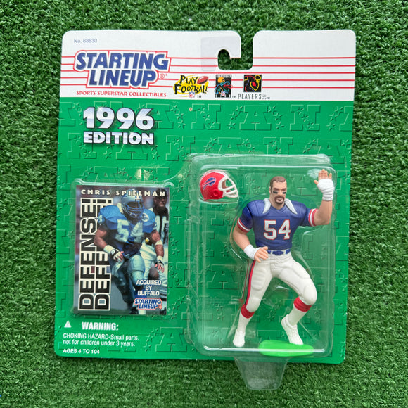 Vintage Buffalo Bills Chris Spielman Starting Lineup Figurine