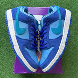 Nike Blue Raspberry SB Low Dunks Size 9