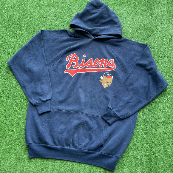 Vintage Buffalo Bisons Hoodie Size XL