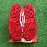 Jordan University Red Low 1s Size 12