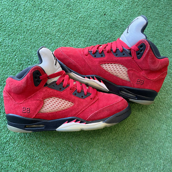 Jordan Raging Bull 5s Size 7Y