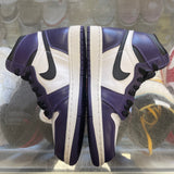 Jordan Court Purple 1s Size 6Y