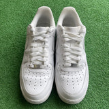 Nike White Air Force 1s Size 10