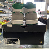 Jordan Grey Green Mid 1s Size 9.5