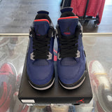 Jordan Winterized Loyal Blue 4s Size 4Y