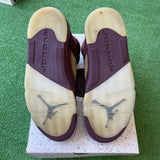 Jordan Burgundy 5s Size 10.5