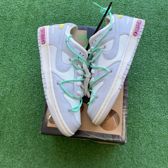 Nike Off White Lot 4 Low Dunks Size 12