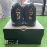Jordan University Blue 14s Size 10