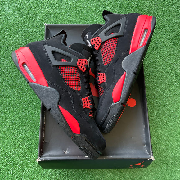Jordan Red Thunder 4s Size 12