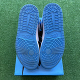 Jordan UNC Toe 1s Size 12