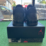 Jordan Black Cat 3s Size 10.5