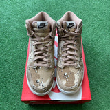 Nike Desert Camo High Dunks Size 9.5W / 8M