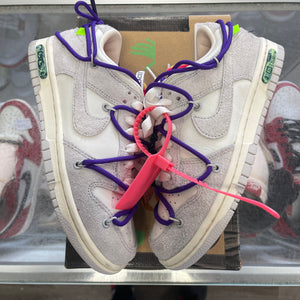 Nike Off White Lot 15 Low Dunks Size 4.5