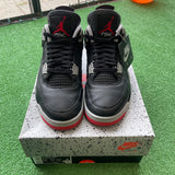 Jordan Reimagined Bred 4s Size 9.5