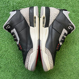Jordan Reimagined Black Cement 3s Size 5Y