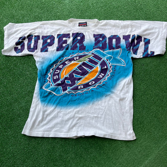 Vintage Super Bowl XXVIII Tee Size L