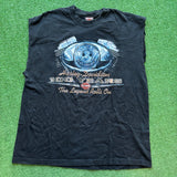 Vintage Harley Davidson Cutoff Size XL