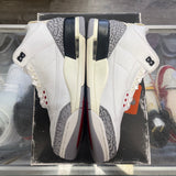 Jordan White Cement 3s Size 8