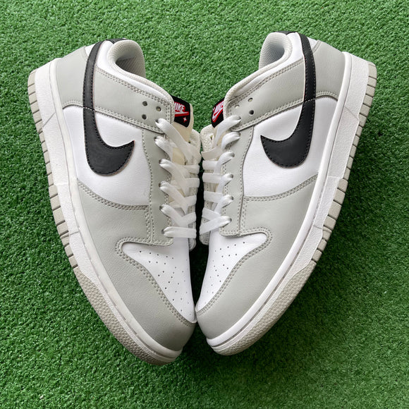 Nike Lottery Grey Fog Low Dunks Size 10.5