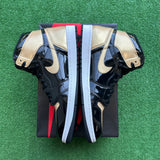 Jordan Patent Gold Toe 1s Size 13