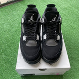Jordan White Thunder 4s Size 10.5