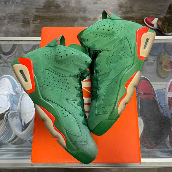 Jordan Gatorade Green 6s Size 9