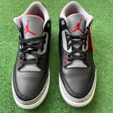 Jordan Black Cement 3s Size 10.5