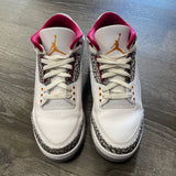 Jordan Cardinal 3s Size 9.5