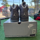 Jordan Wolf Grey 5s Size 11