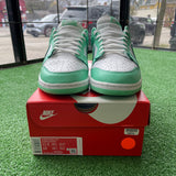 Nike Green Glow Low Dunk Size 11.5