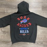 Born N Raised Buffalo Bills Pullover Hoodie Size L