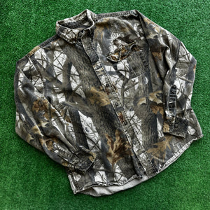 Vintage Realtree Camo Shirt Size M