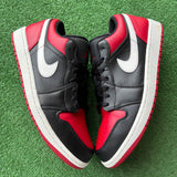 Jordan Alternate Bred Low 1s Size 10.5