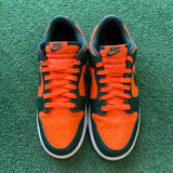 Nike Miami Hurricane Low Dunks Size 8