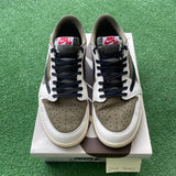 Jordan Travis Scott Medium Olive Low 1s Size 11.5