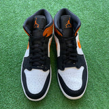 Jordan Shattered Backboard Mid 1s Size 13