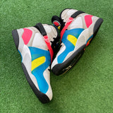 Jordan Multicolor 8s Size 14