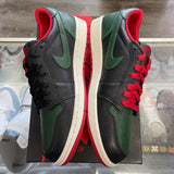 Jordan Gorge Green Varsity Red Low 1s Size 9.5W / 8M