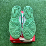 Nike Green Glow Low Dunk Size 8.5W/7M
