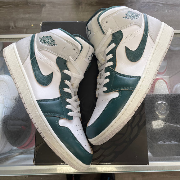 Jordan Oxidized Green Mid 1s Size 12