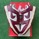 Nike Team Red Low Dunk Size 8W/6.5M