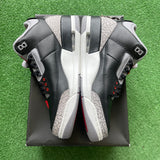 Jordan Black Cement 3s Size 9