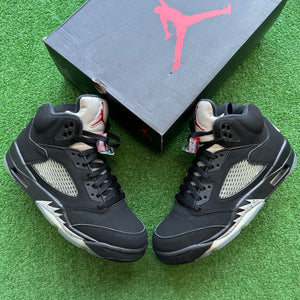 Jordan Black Metallic 5s Size 9