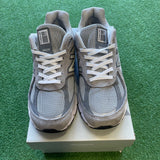 New Balance Grey Silver 990v4 Size 7.5