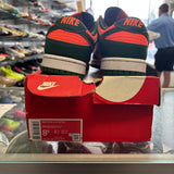 Nike Miami Hurricanes Low Dunks Size 8.5