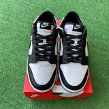 Nike Black White Panda Low Dunk Size 11