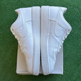 Nike White Air Force 1s Size 11.5