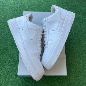 Nike White Air Force 1s Size 12